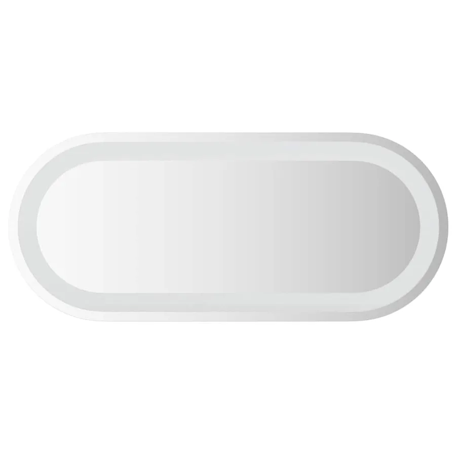 Miroir de salle de bain à LED 70x30 cm ovale - 2