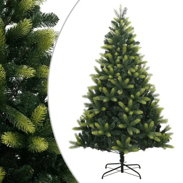 Sapin de Noël artificiel à charnières avec support 150 cm
