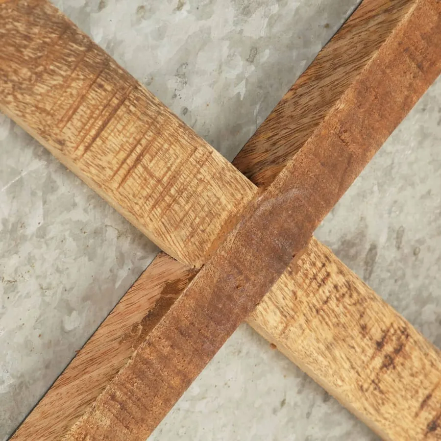 Table de chevet 40x30x50 cm Bois de manguier massif - 7