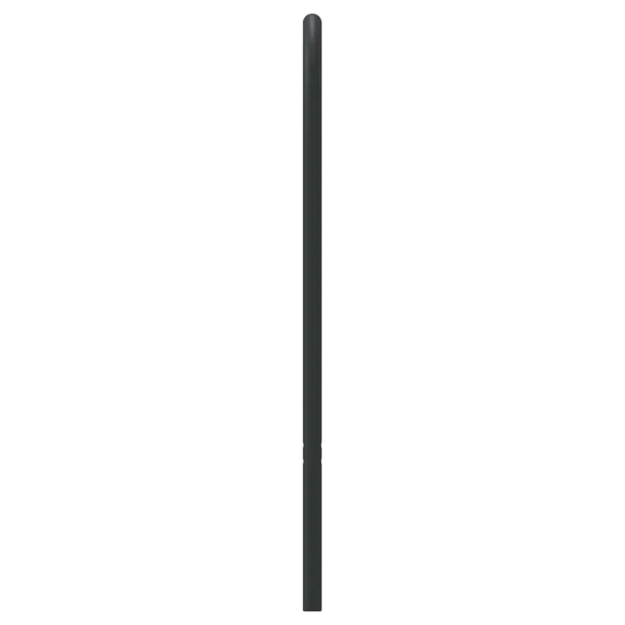 Tête de lit de remplacement métal noir 100 cm - 5