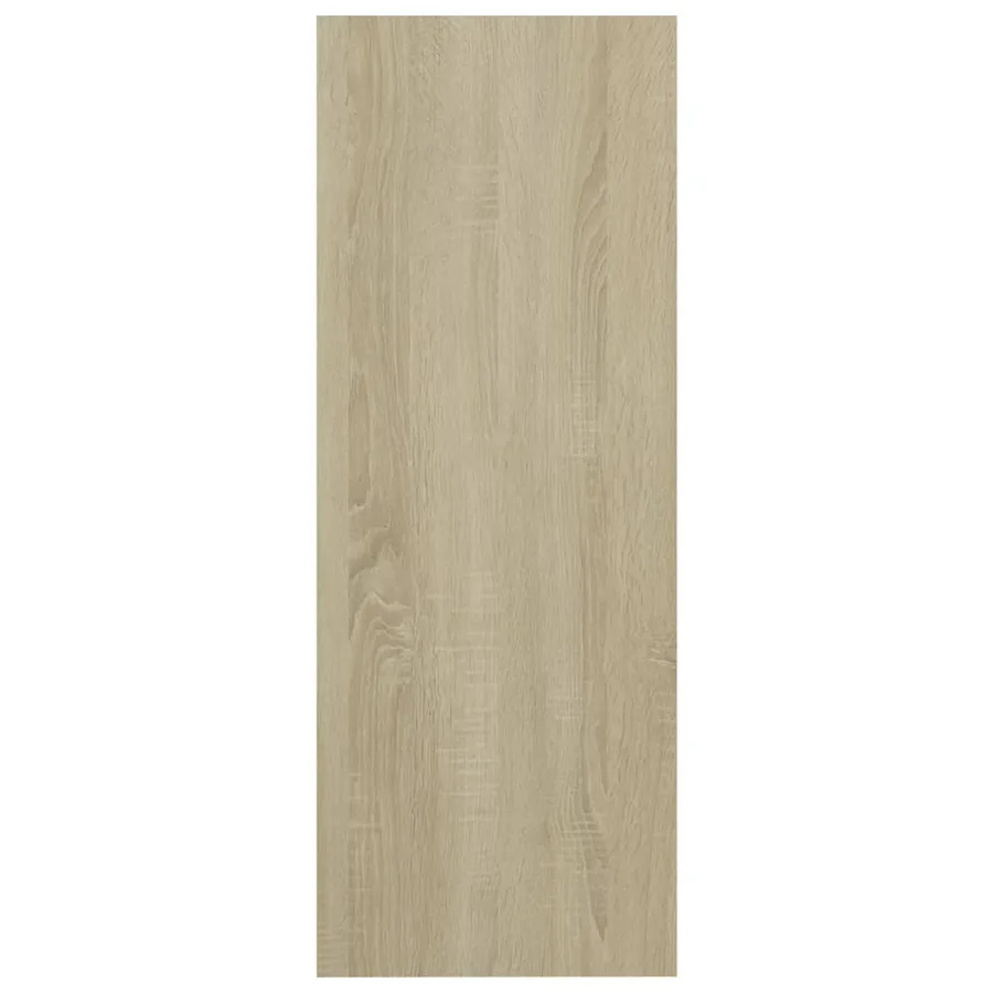 Table console chêne sonoma 105x30x80 cm bois d'ingénierie - 5