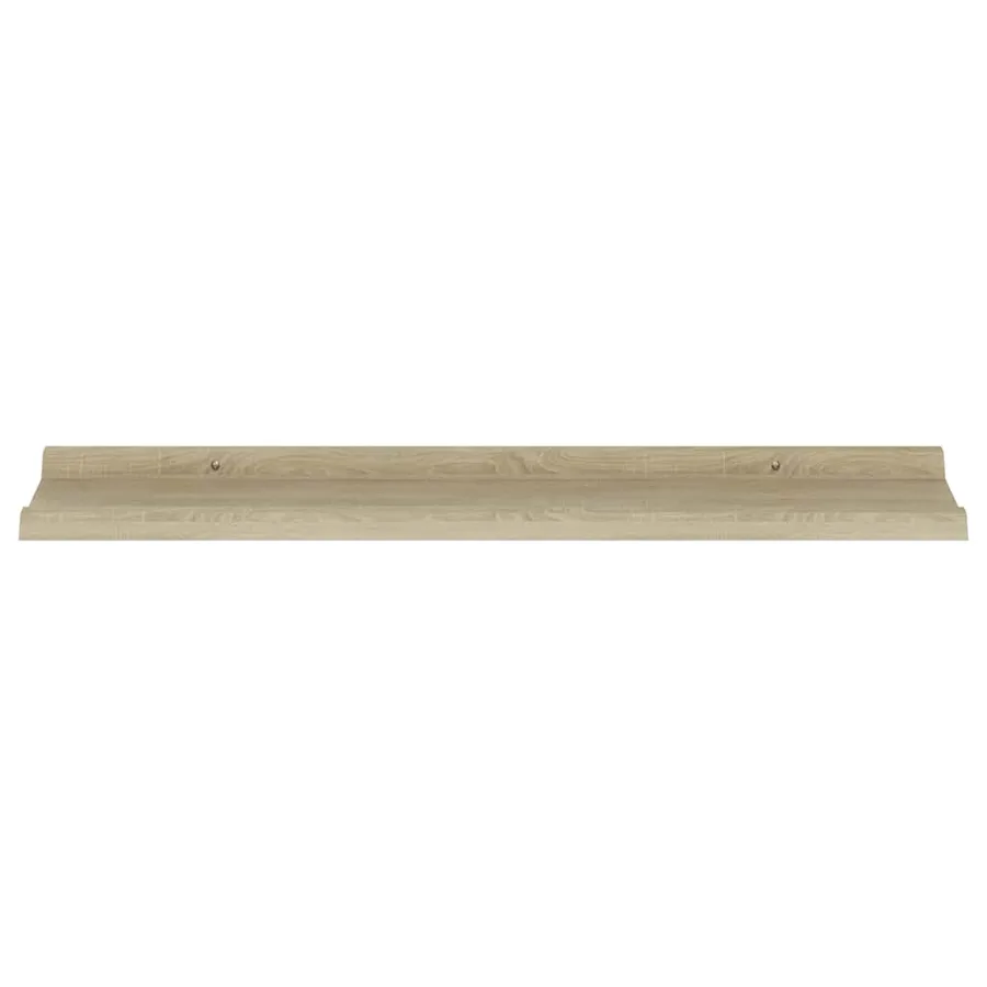 Étagères murales 4 pcs chêne sonoma 80x9x3 cm - 6