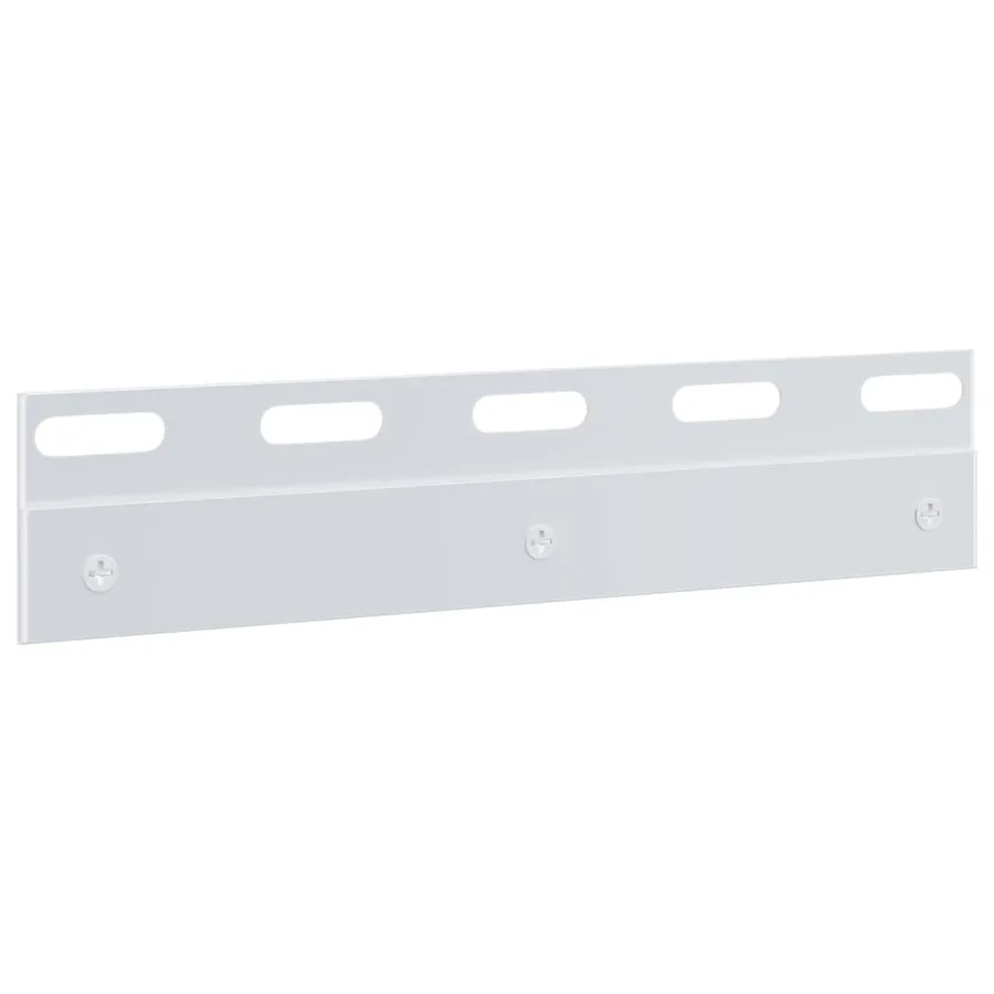 Plaques de connexion 6 pcs argenté 20 cm acier inoxydable - 5