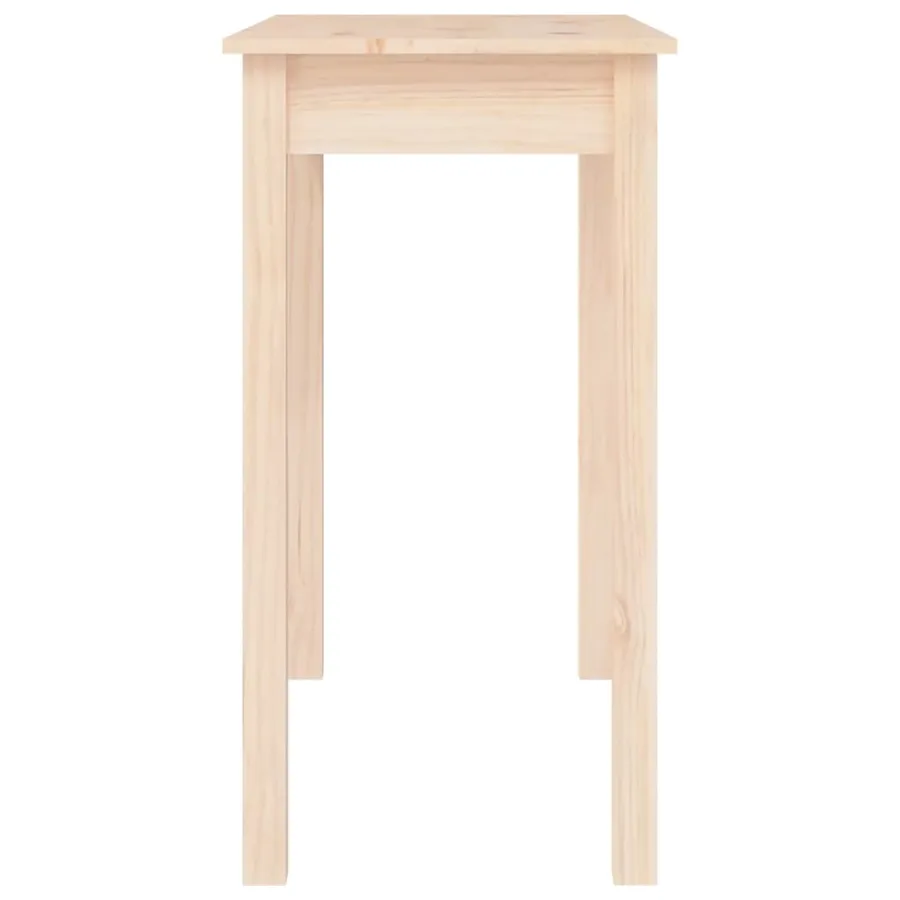 Table console 80x40x75 cm Bois massif de pin - 6