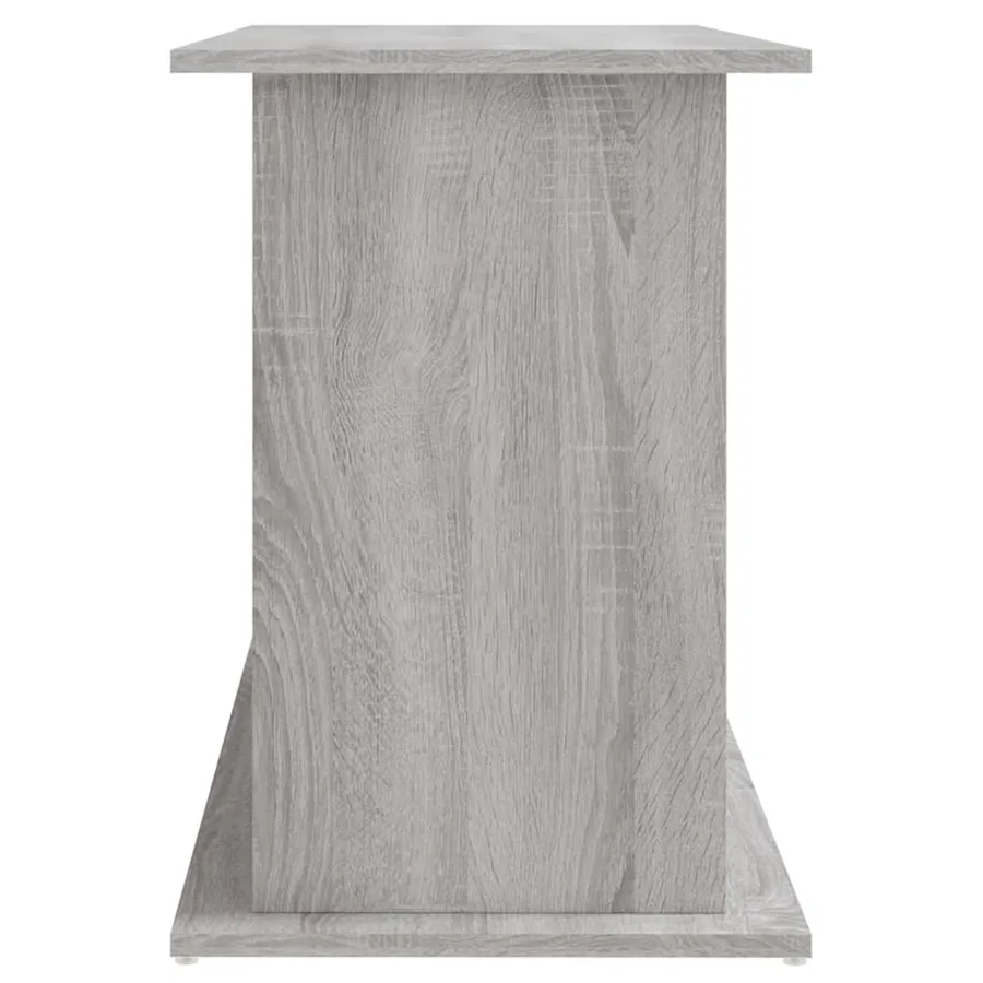Support pour aquarium sonoma gris 101x41x58cm bois d'ingénierie - 7