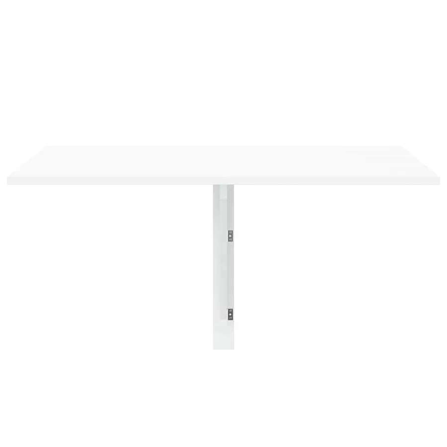 Table murale rabattable Blanc 100x60 cm - 4