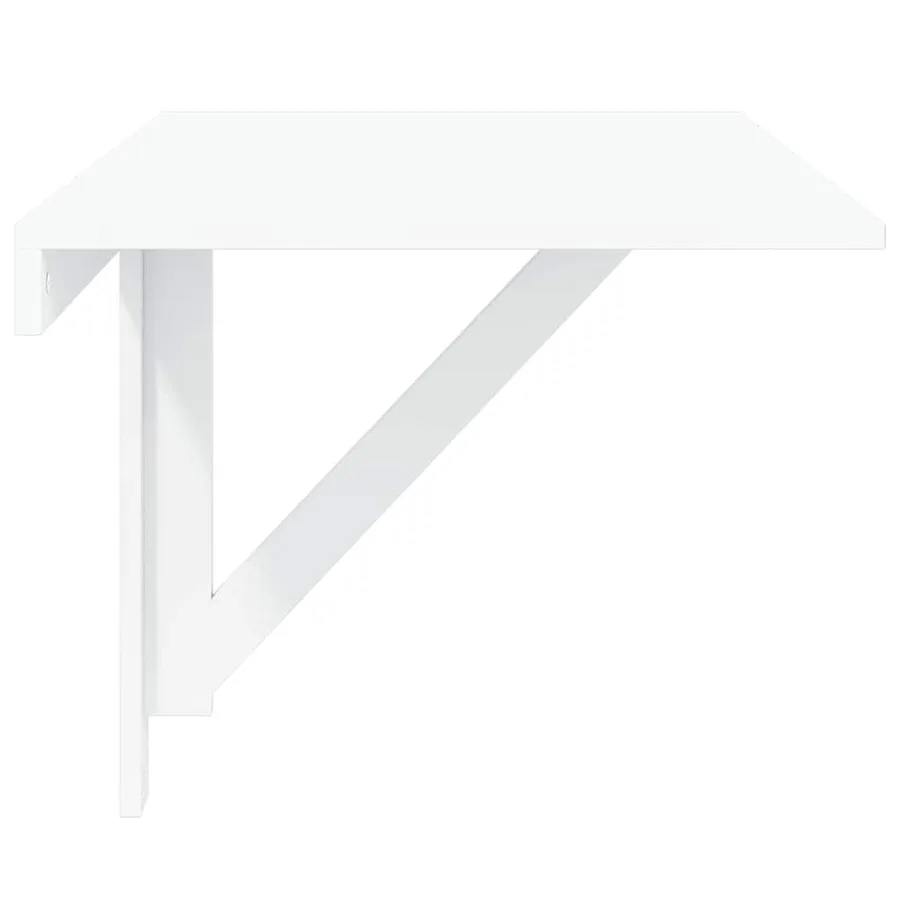 Table murale rabattable Blanc 100x60 cm - 6