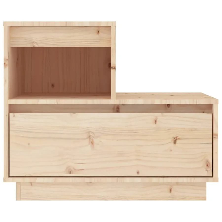 Table de chevet 60x34x51 cm Bois de pin solide - 4
