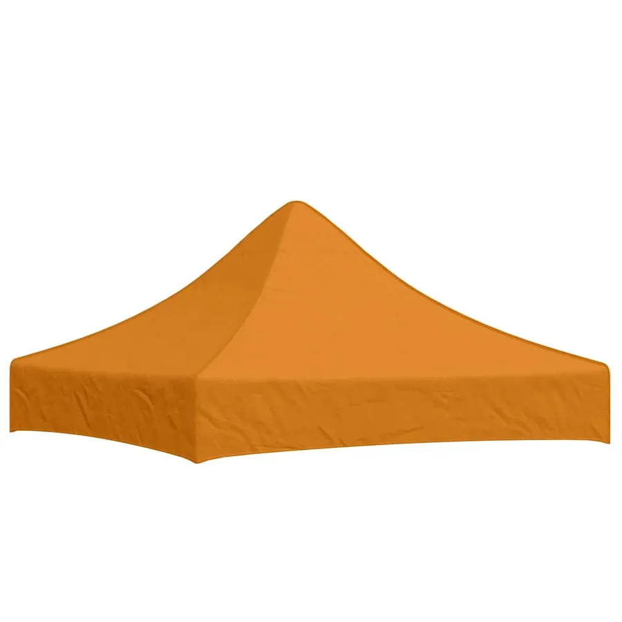 Toit de tente de réception 2x2 m Orange 270 g/m²