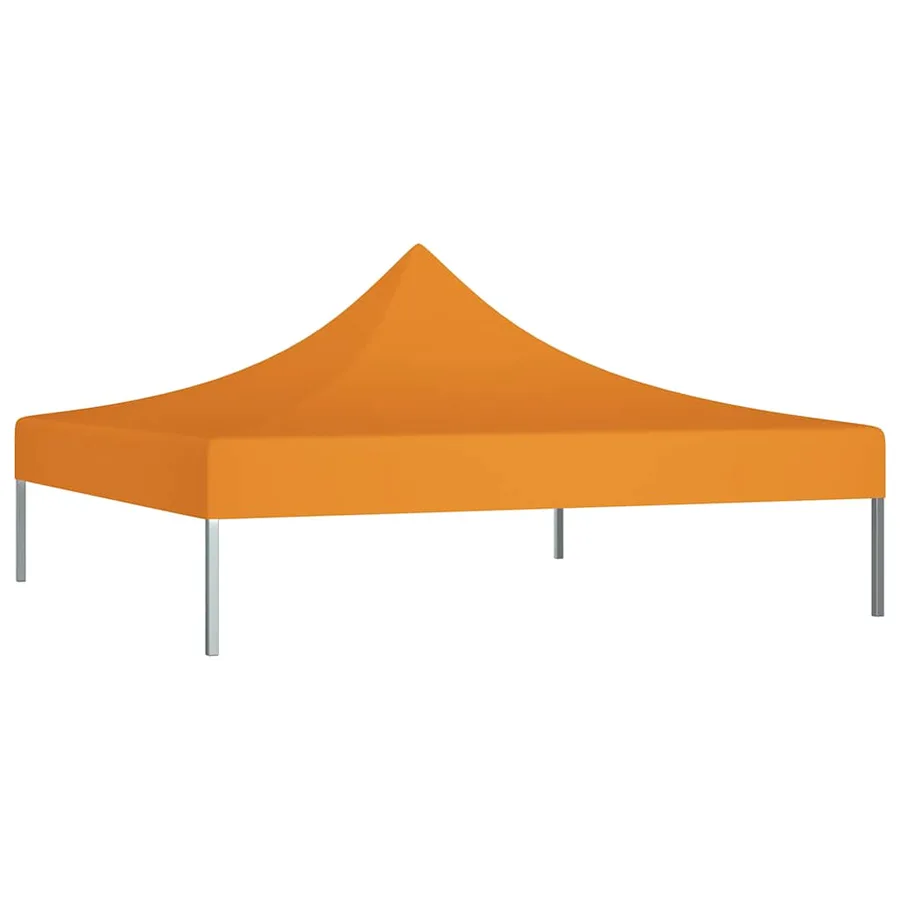 Toit de tente de réception 2x2 m Orange 270 g/m² - 2