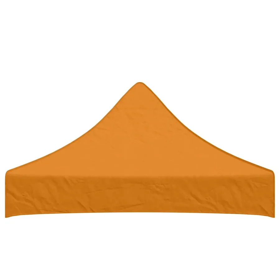 Toit de tente de réception 2x2 m Orange 270 g/m² - 3