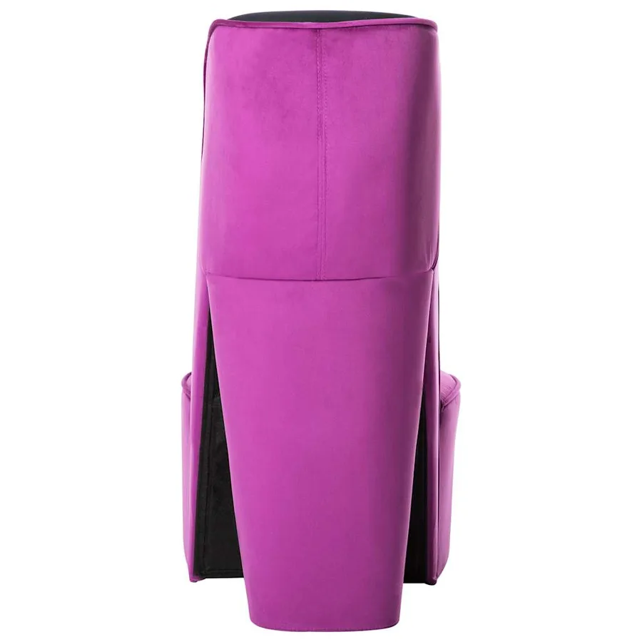 Chaise en forme de chaussure à talon haut Violet Velours - 5