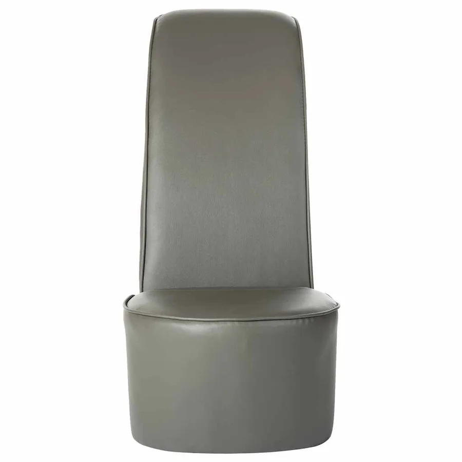 Chaise en forme de chaussure à talon haut Gris Similicuir - 5