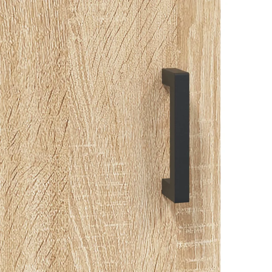 Buffet chêne sonoma 100x36x60 cm bois d'ingénierie - 10