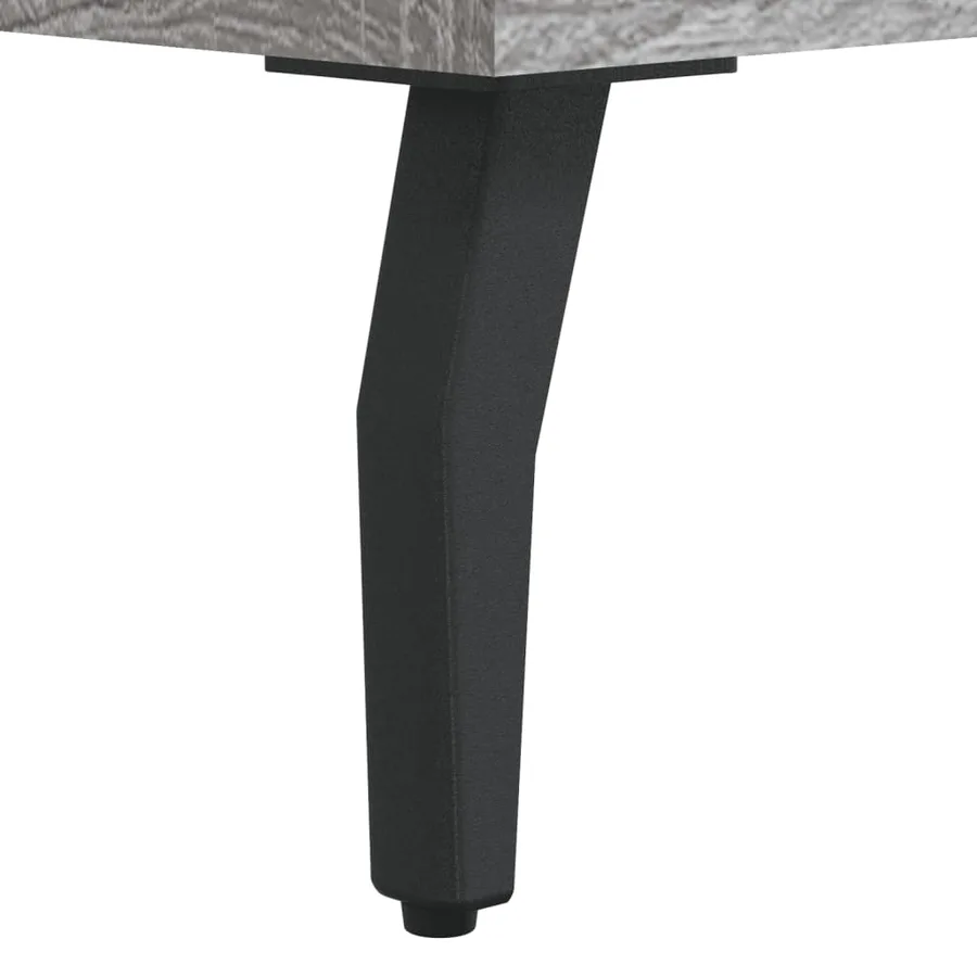 Buffet sonoma gris 100x36x60 cm bois d'ingénierie - 11