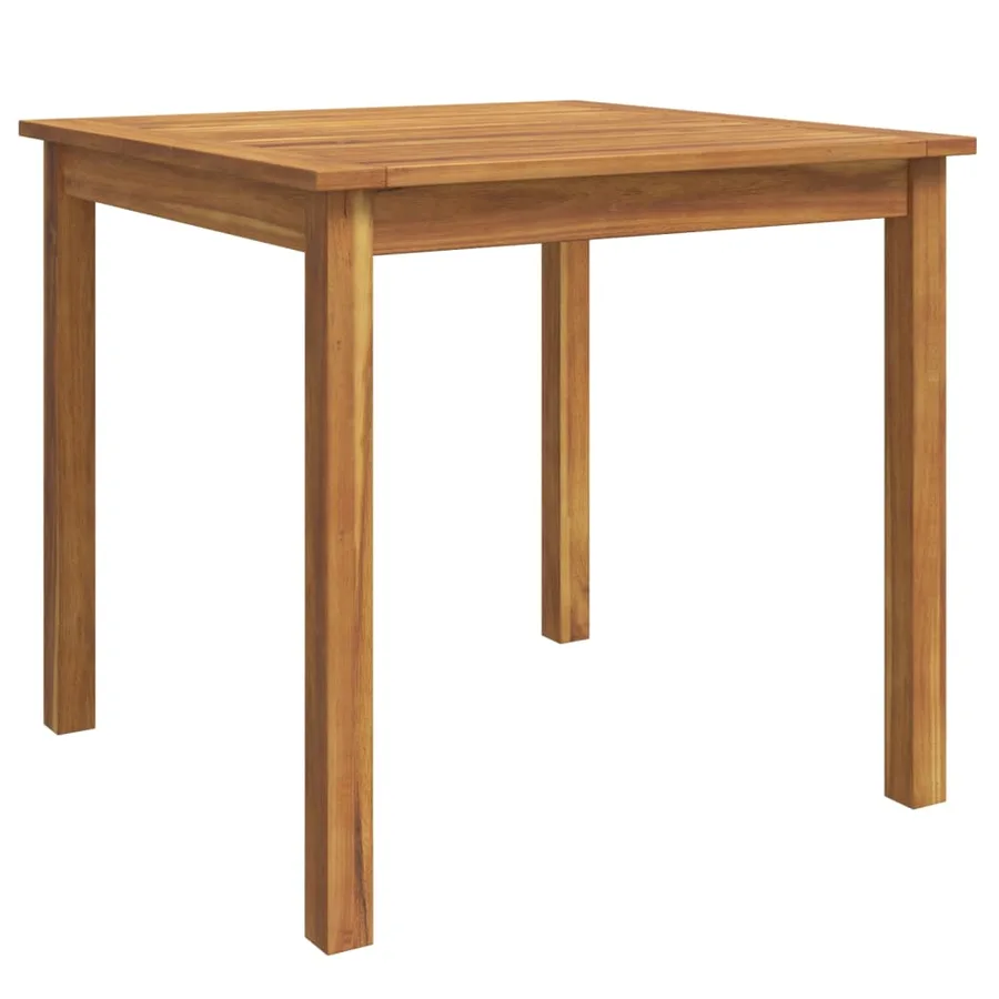 Ensemble à manger de jardin 5 pcs Bois d'acacia solide - 6