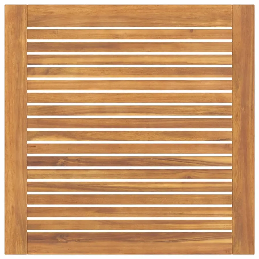Ensemble à manger de jardin 5 pcs Bois d'acacia solide - 8
