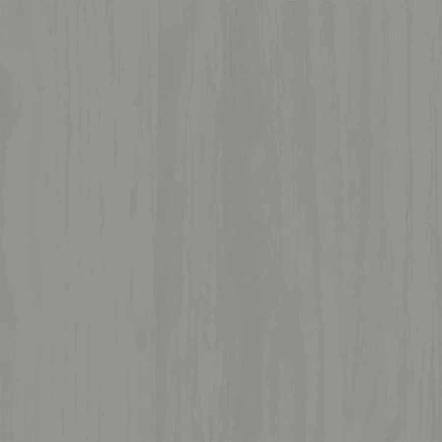 Vitrine en verre VIGO gris 85x35x170 cm bois massif de pin - 8