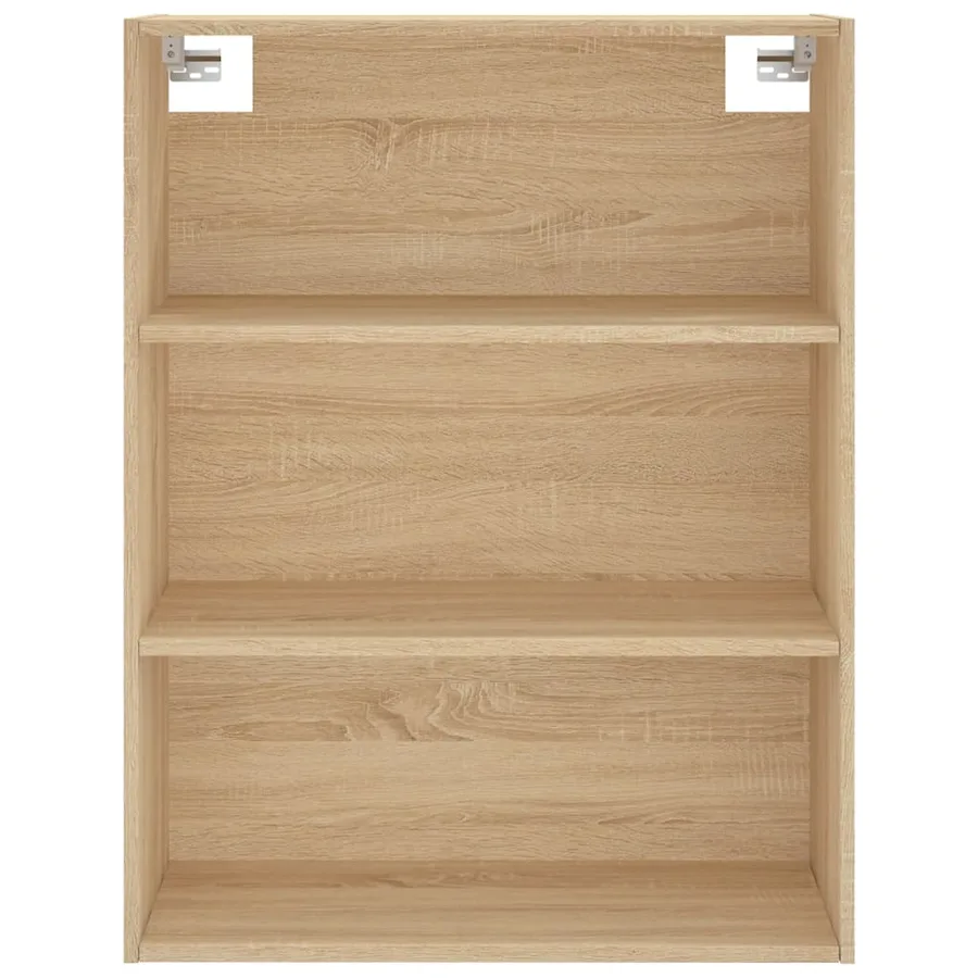 Buffet haut Chêne sonoma 69,5x34x180 cm Bois d'ingénierie - 6