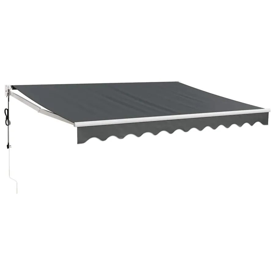 Auvent rétractable automatique anthracite 3x2,5 m - 2