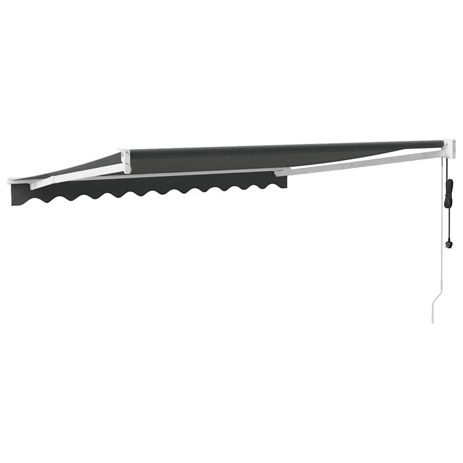 Auvent rétractable automatique anthracite 3x2,5 m - 5