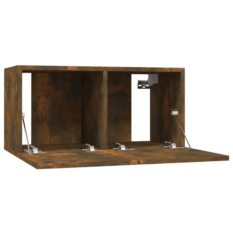 Ensemble de meubles TV 5 pcs Chêne fumé Bois d'ingénierie - 6