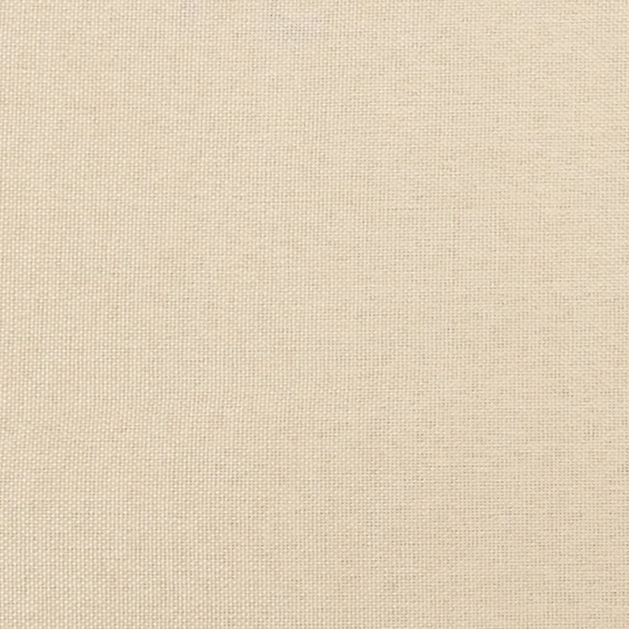 Cadre de lit sans matelas crème 80x200 cm tissu - 11
