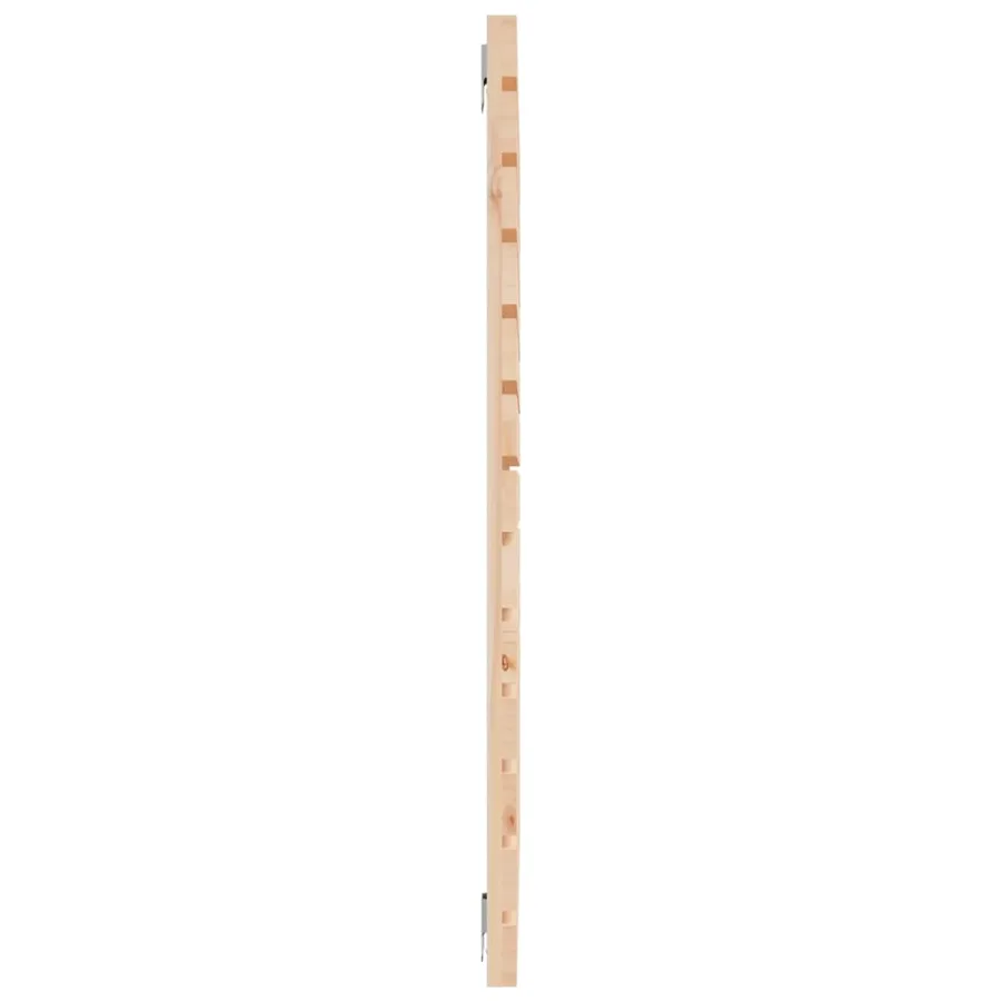 Tête de lit murale 141x3x91,5 cm Bois massif de pin - 5