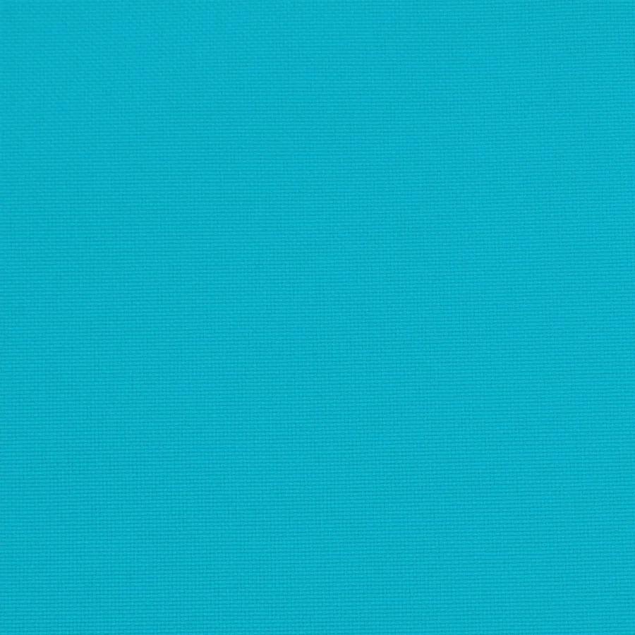 Coussins de chaise de jardin lot de 2 turquoise 50x50x4cm tissu - 8