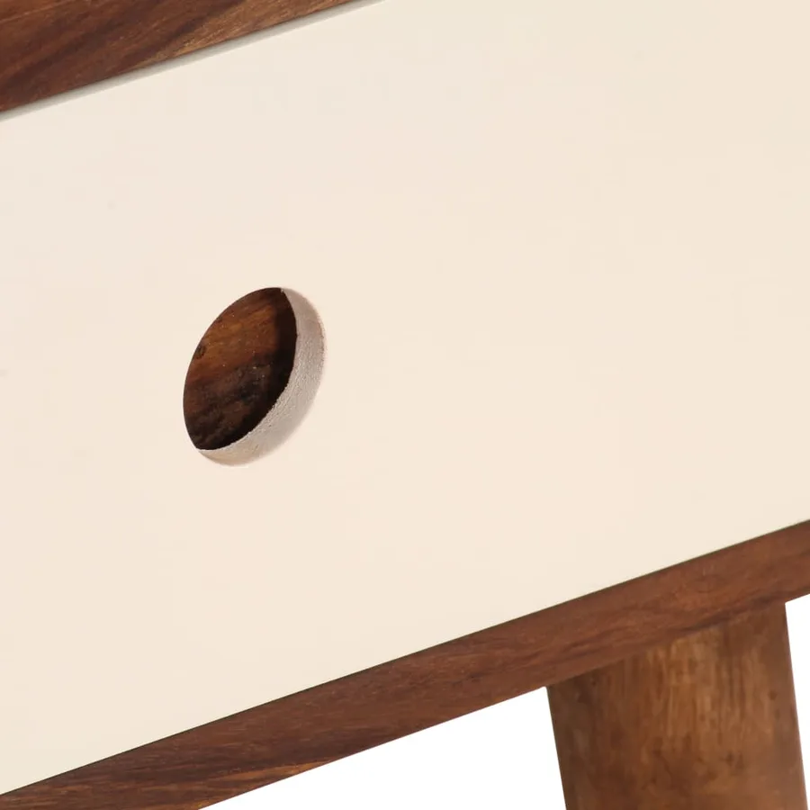 Table de chevet Bois massif de Sesham 45 x 30 x 45 cm - 6