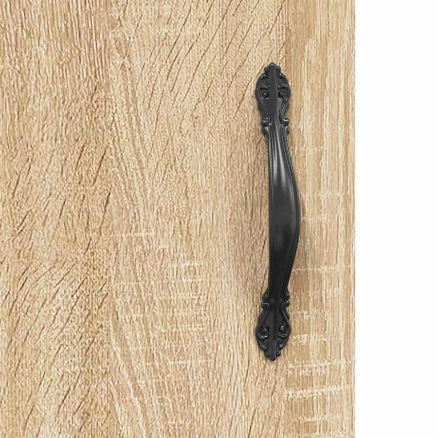 Buffet chêne sonoma 69,5x34x90 cm bois d'ingénierie - 8