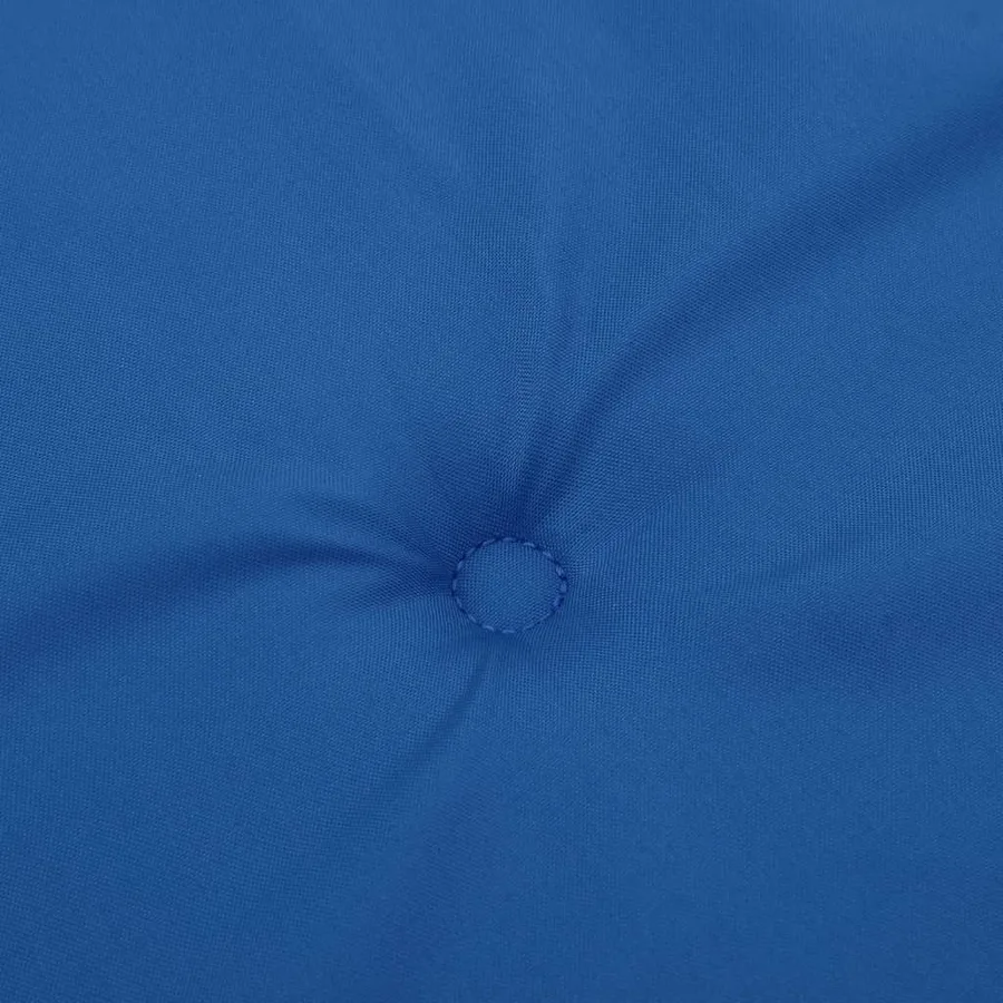 Coussins de chaise à dossier haut lot de 6 bleu royal - 8