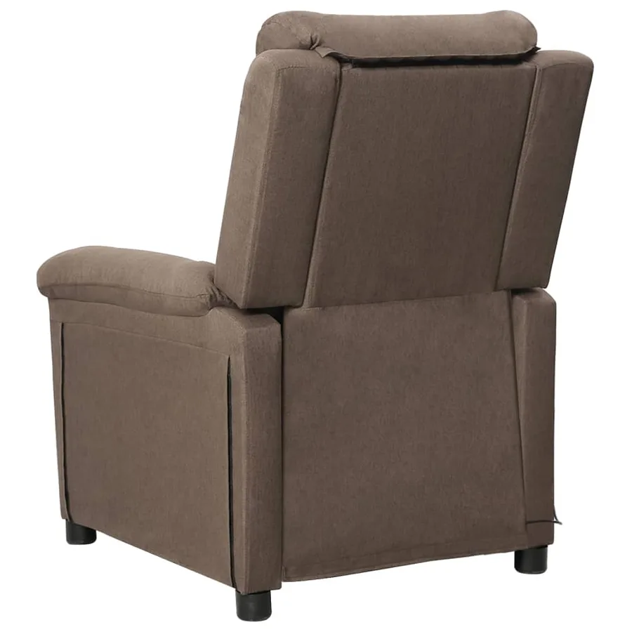 Fauteuil de massage Taupe Tissu - 3