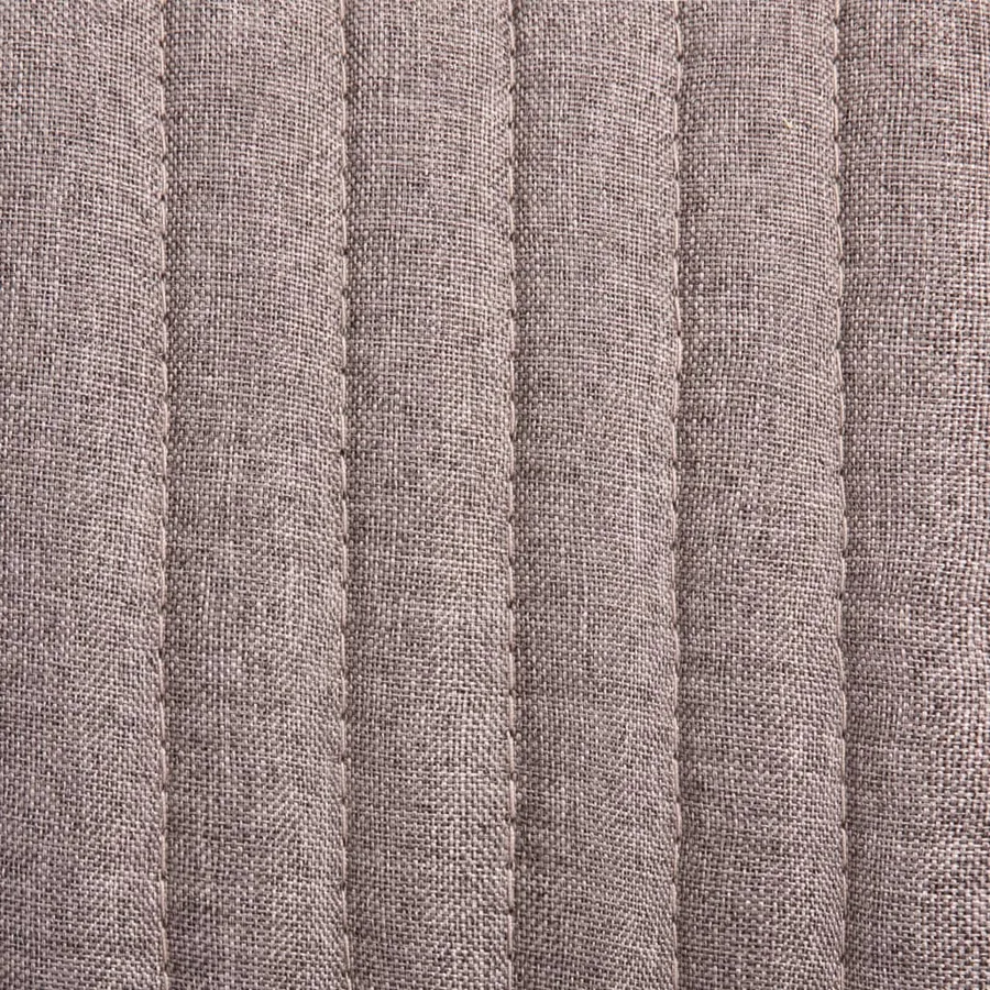 Chaises à manger lot de 2 taupe tissu - 7