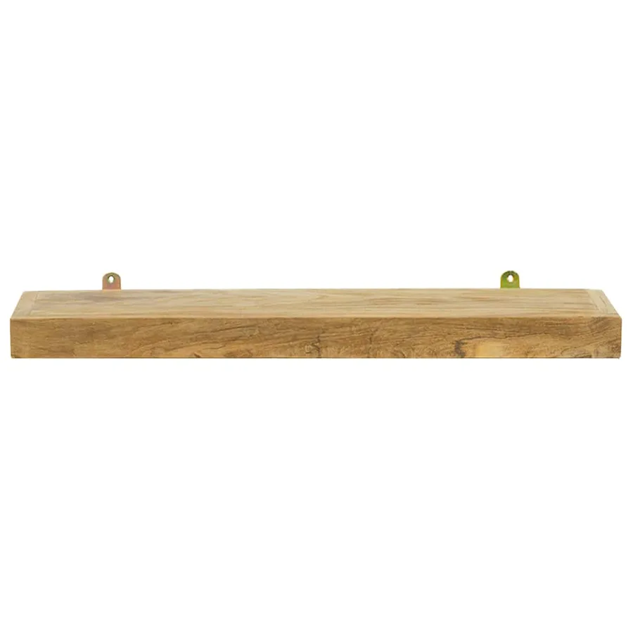 Étagères murales 2 pcs 60x15x4 cm bois de teck massif - 3