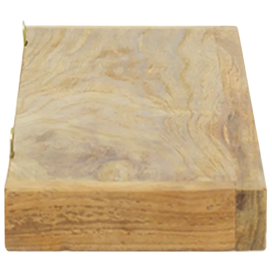 Étagères murales 2 pcs 60x15x4 cm bois de teck massif - 4