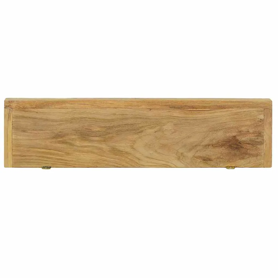 Étagères murales 2 pcs 60x15x4 cm bois de teck massif - 6