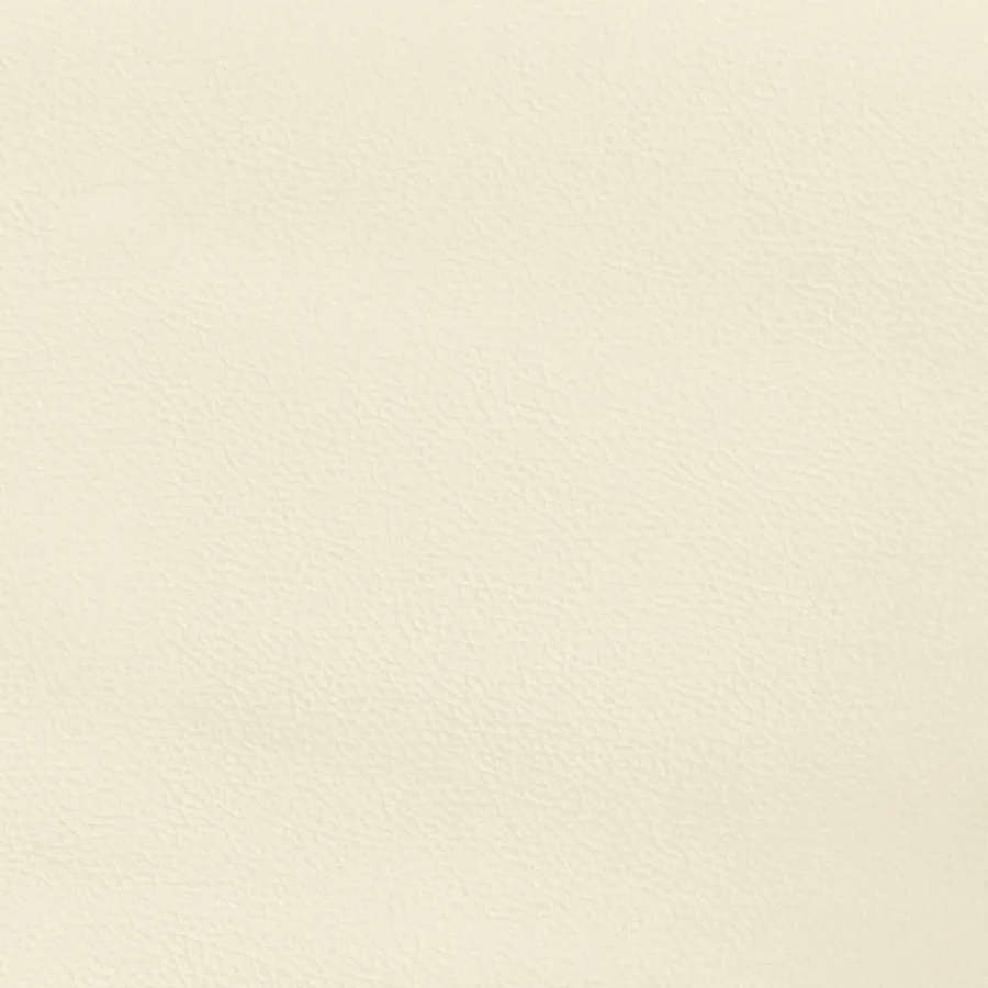 Cadre de lit sans matelas crème 200x200 cm similicuir - 11