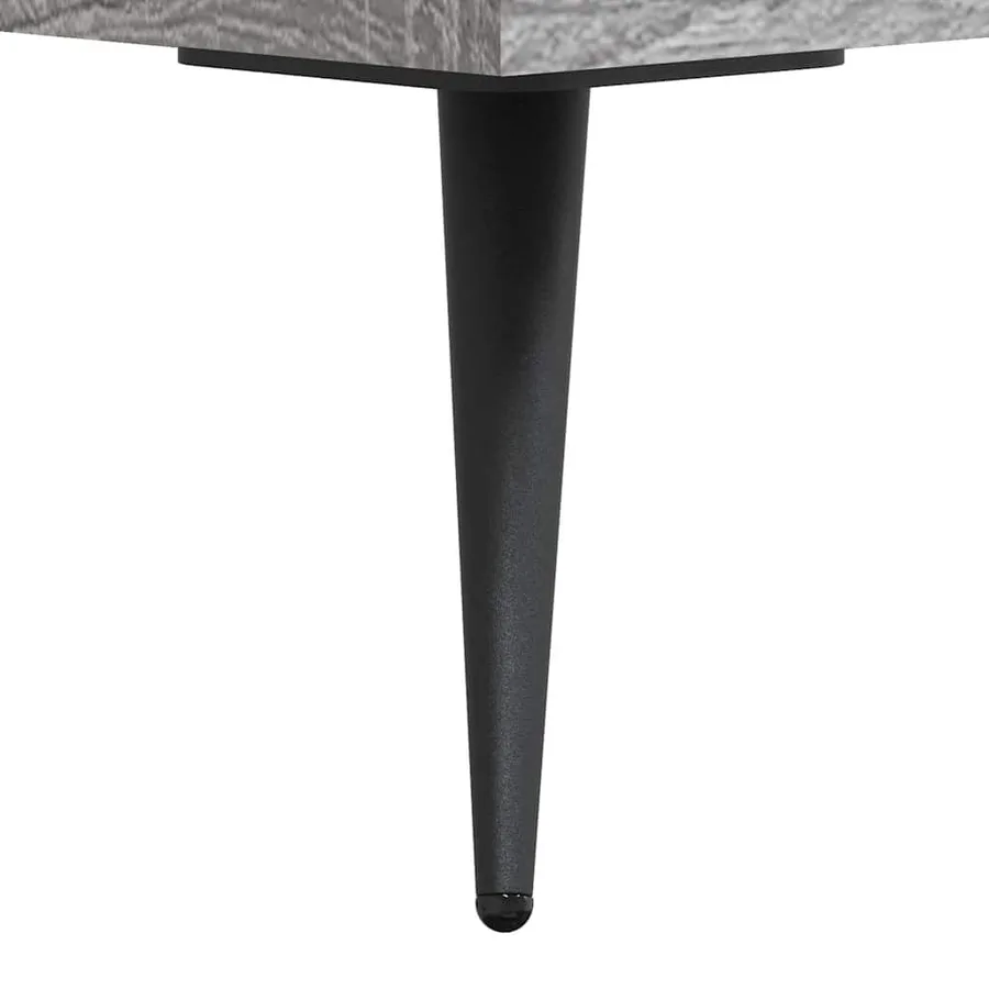Buffet sonoma gris 69,5x34x90 cm bois d'ingénierie - 11