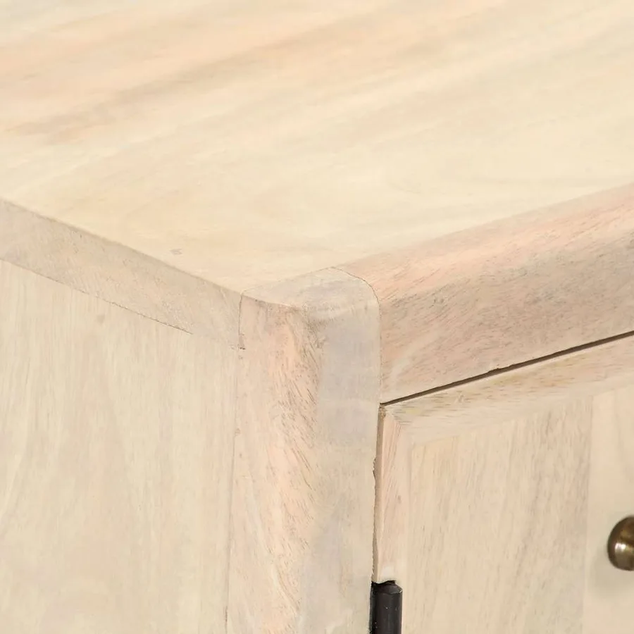 Table basse 90x45x40 cm Bois de manguier massif - 4