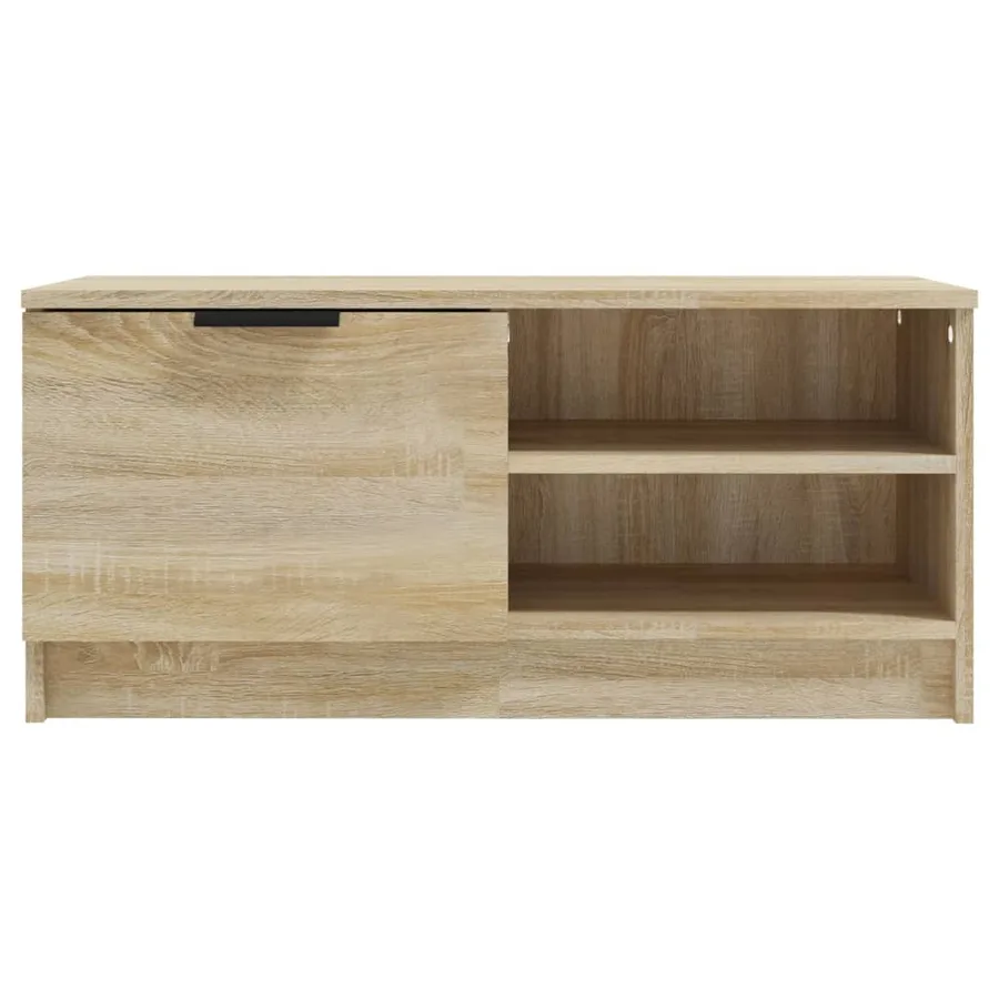 Meubles TV 2 pcs Chêne sonoma 80x35x36,5 cm Bois d'ingénierie - 5