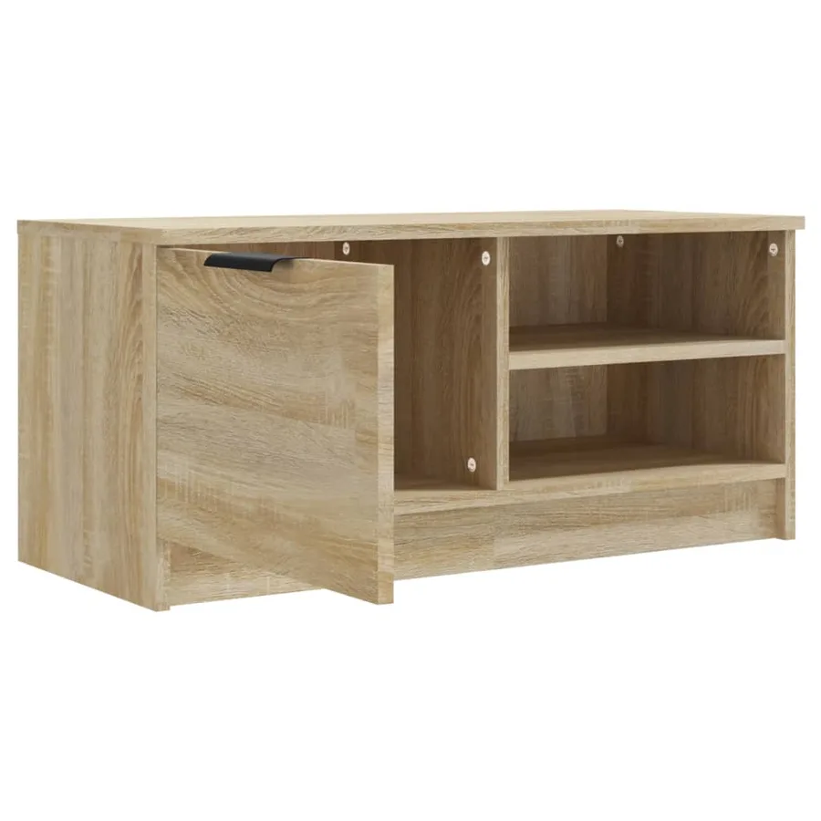 Meubles TV 2 pcs Chêne sonoma 80x35x36,5 cm Bois d'ingénierie - 7