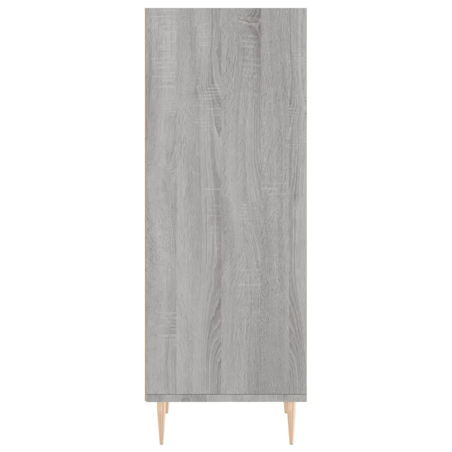 Buffet sonoma gris 34,5x32,5x90 cm bois d'ingénierie - 5