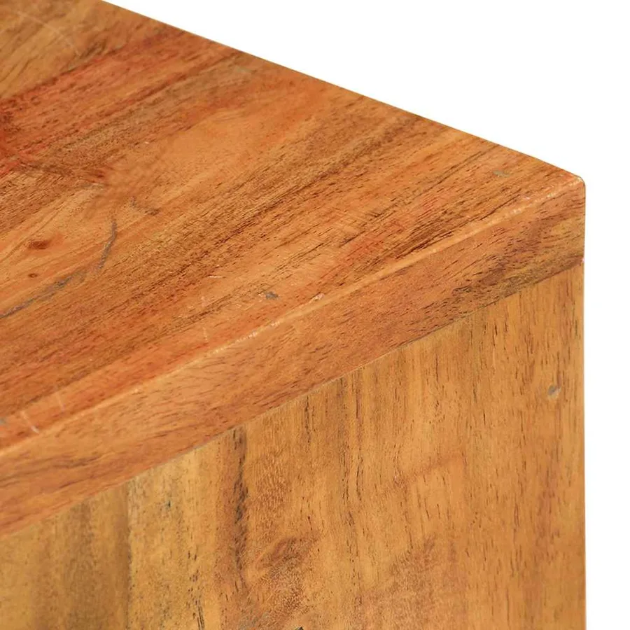 Supports pour plantes 2 pcs bois d'acacia massif - 8