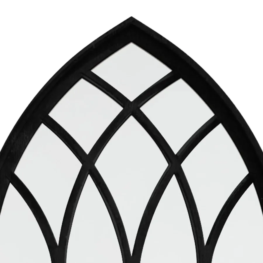 Miroir Noir 100x45 cm Fer pour utilisation à l'intérieur - 5