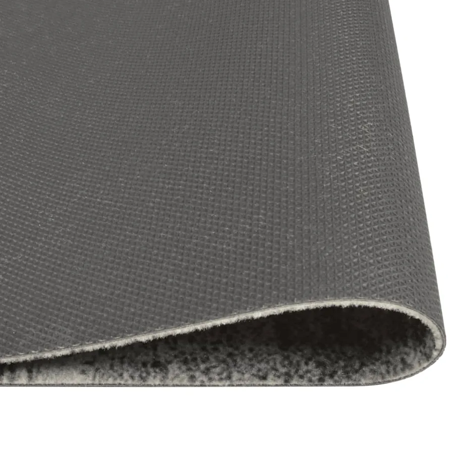 Tapis de cuisine lavable impression béton 45x150 cm velours - 3