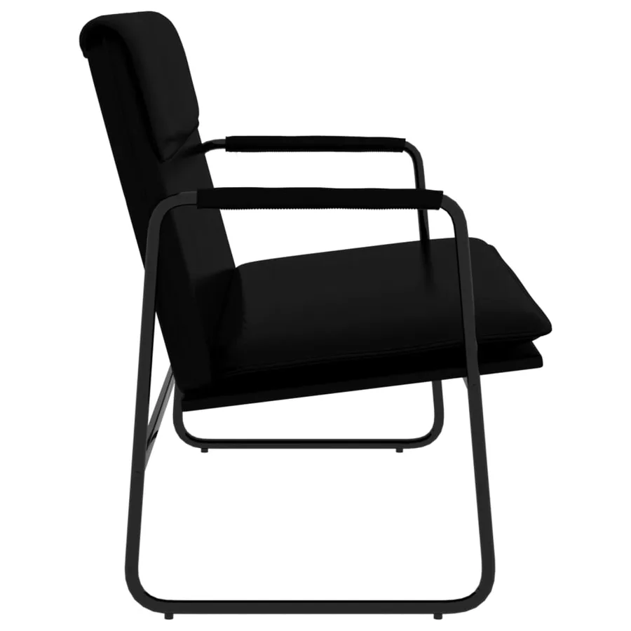 Banc Noir 100x64x80 cm Similicuir - 4