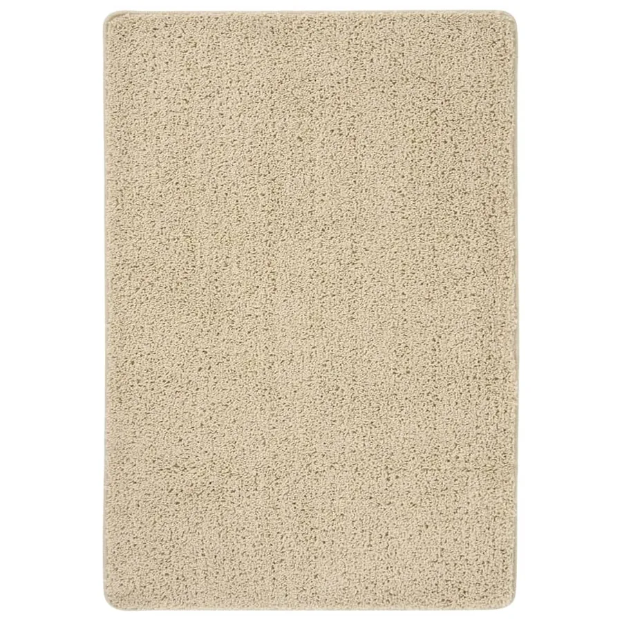 Tapis shaggy antidérapant Crème 120x170 cm