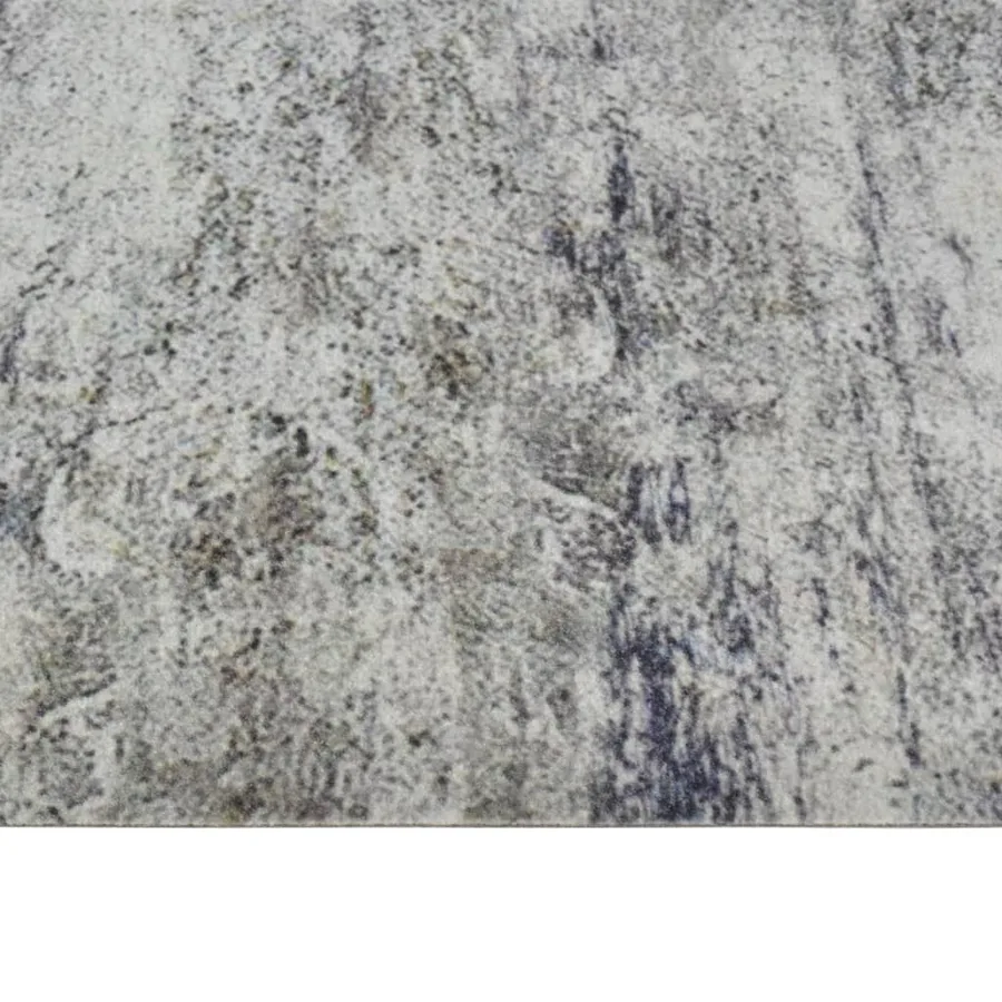 Tapis de cuisine lavable impression béton 60x300 cm velours - 4