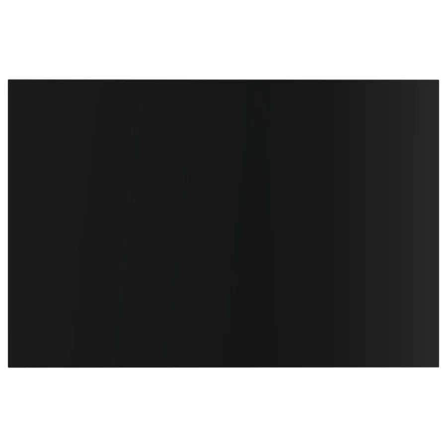 Panneaux bibliothèque 8 pcs Noir brillant 60x40x1,5cm Aggloméré - 4